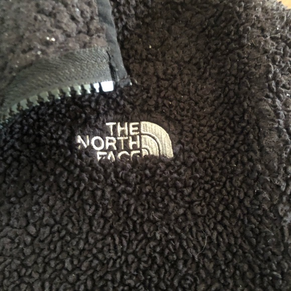 North Face zip fluffy fleece jacket - Picture 4 of 15